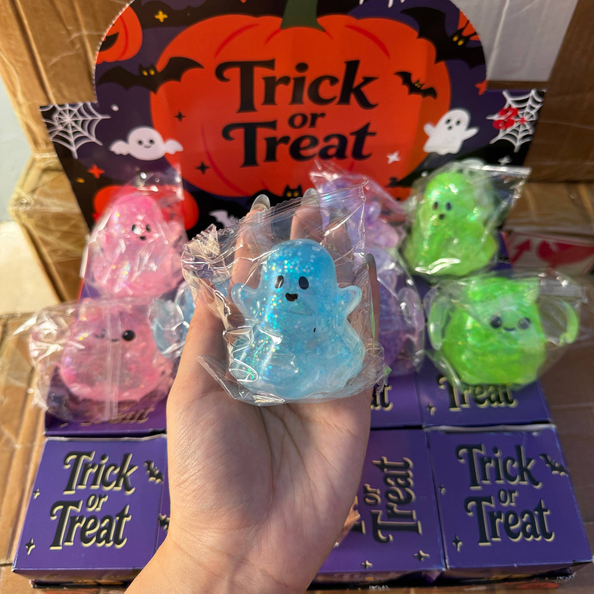 WRAPPED Vaseline Halloween Spooky Friends Squishy | A225