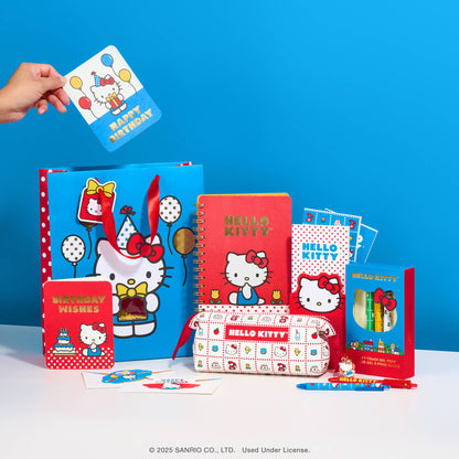 Retro Hello Kitty Soft-Touch Gel Pen Set