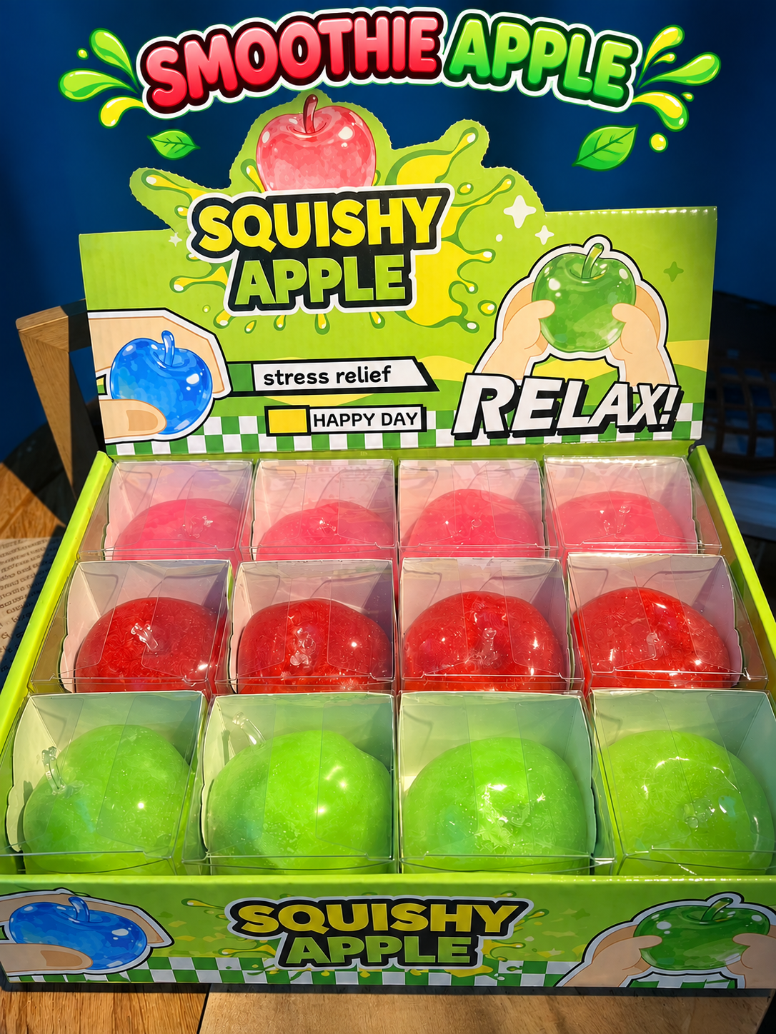 Smoothie Apple — Squishy Apple Stress Toy