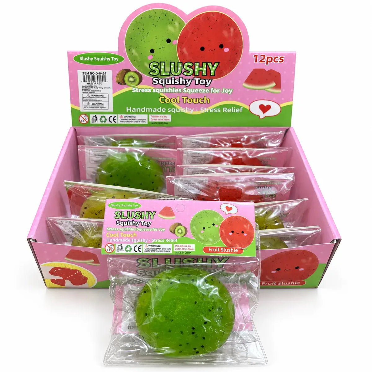 Crunchy Fruit Smoothie Squishy Stress Ball