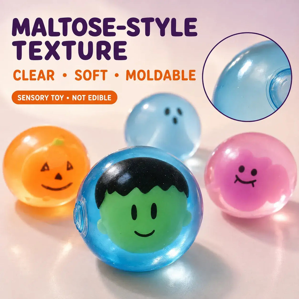 Halloween Character Squishy Ball Squishy Toy
