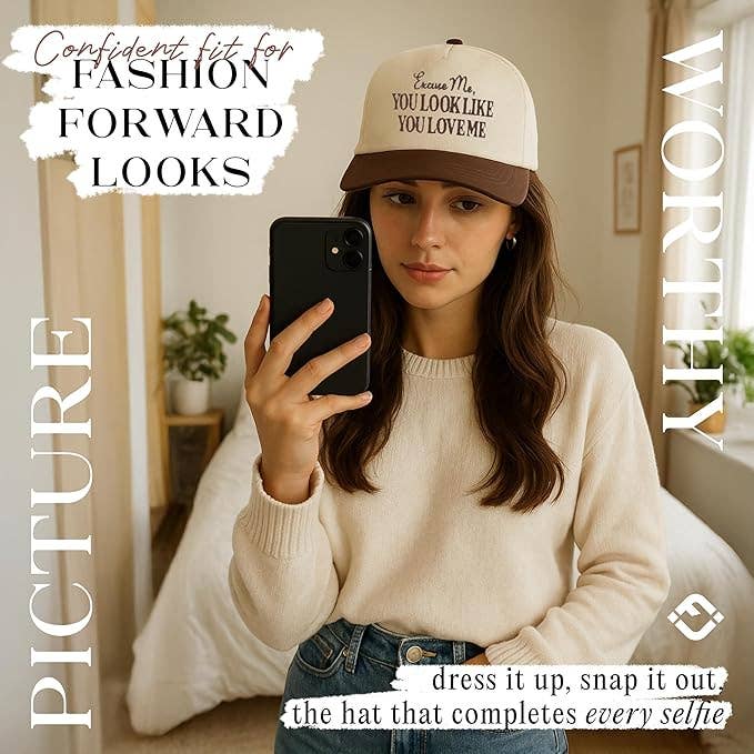 Two Tone Cap: Excuse Me, You Look Like You Love Me