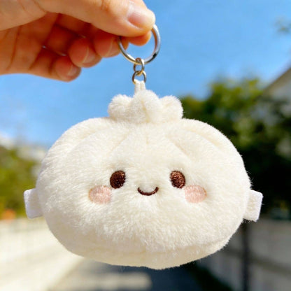 Mystery Plush Cute Bun dumplings Keychain blind box-12unit