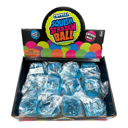 Crystal Squishy Stretch Snowflake Cubes
