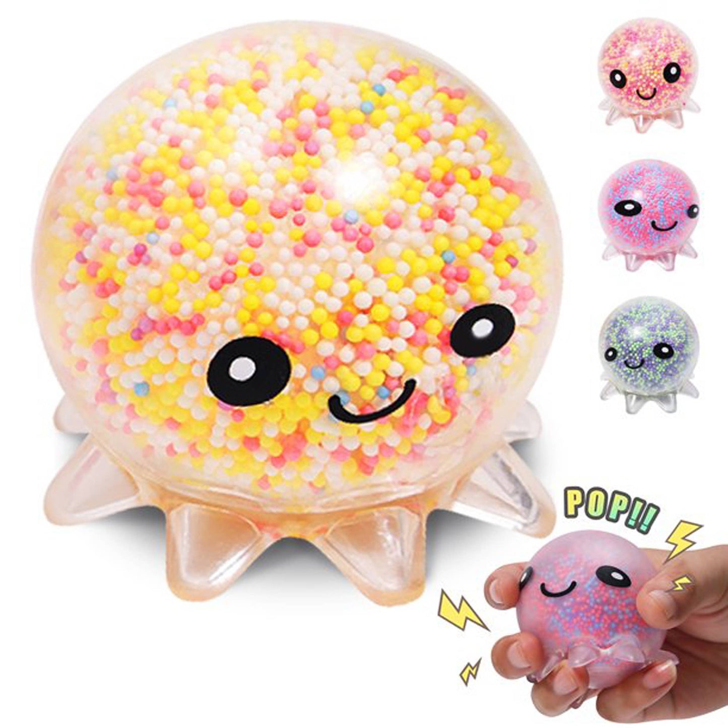 Fidget Octopus Balls Kids Toys - Assorted