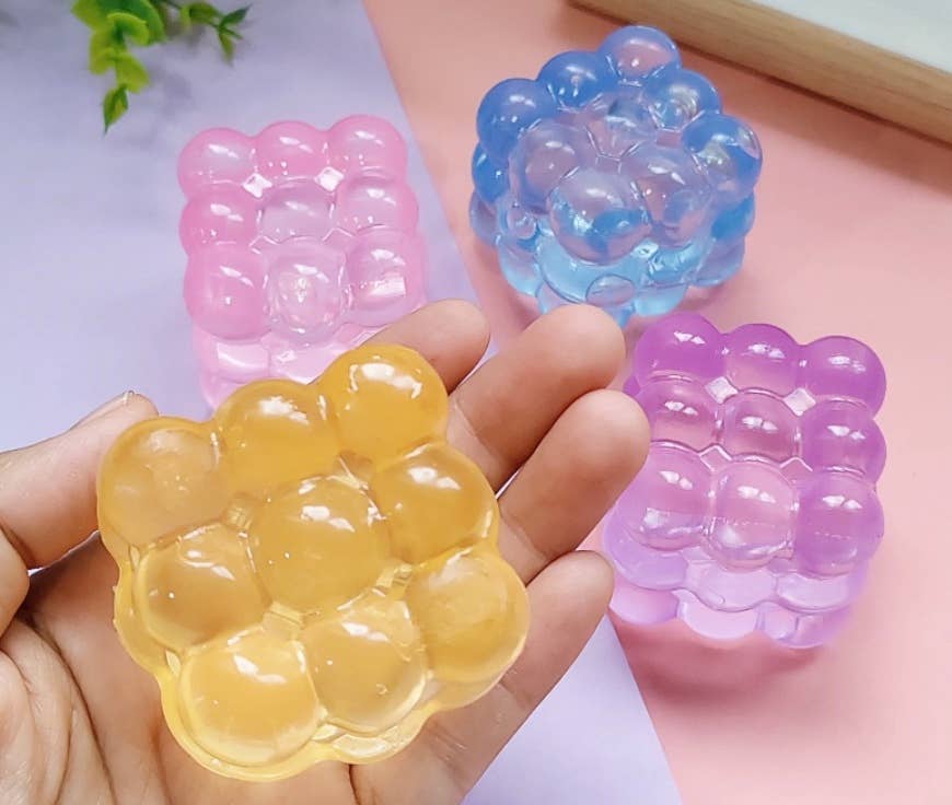 Magic cube candle shape Squishy Squeeze Toy Fidget Toy