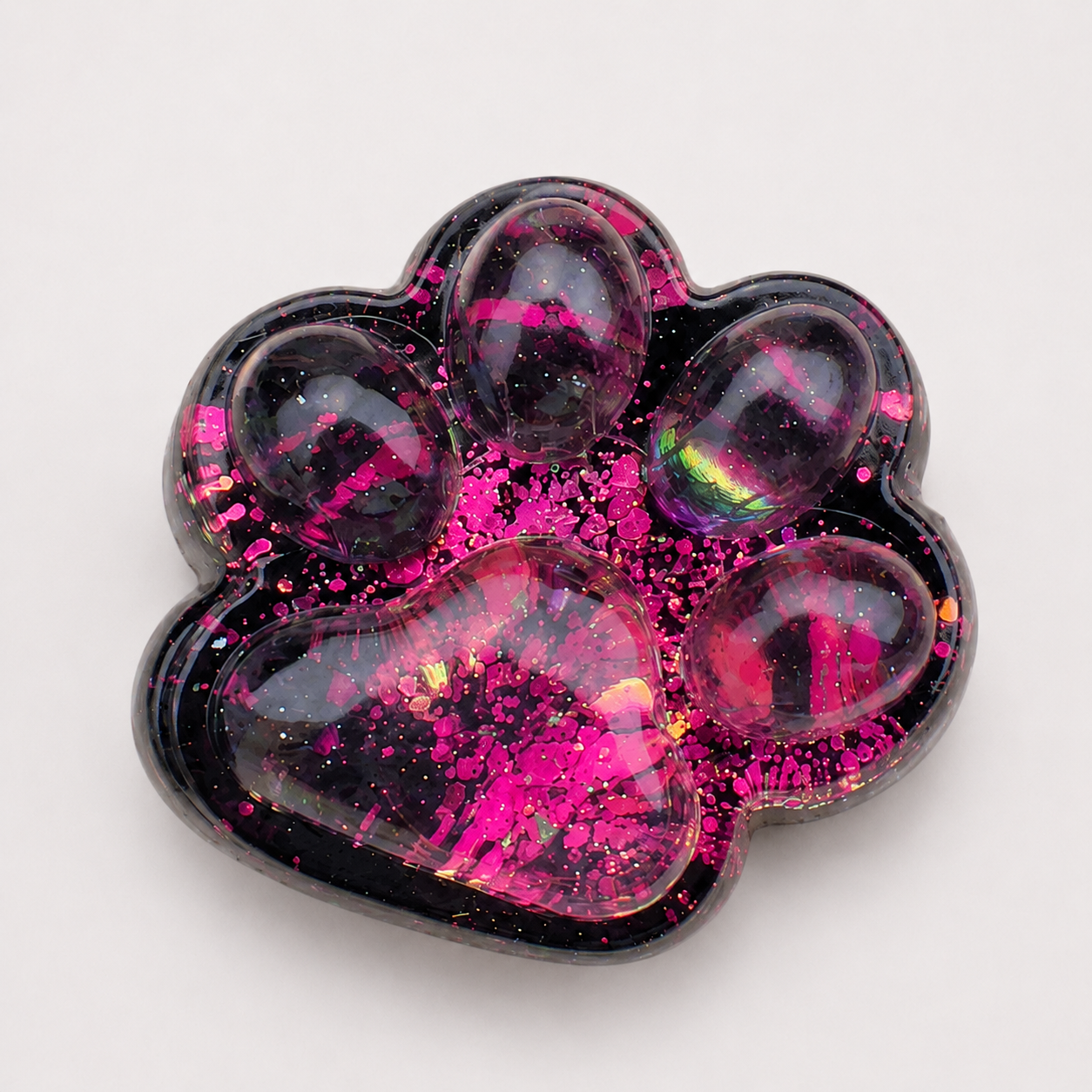 Dark Aesthetic Black Cat Paw Squishy Stress Relief Toy