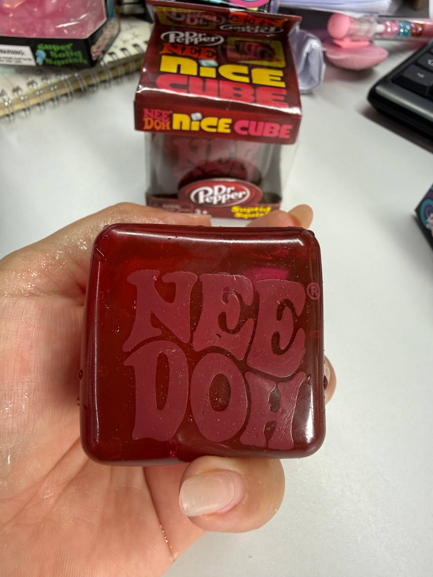 Nice cream cone Ice pop squishy fidget toy-no brand