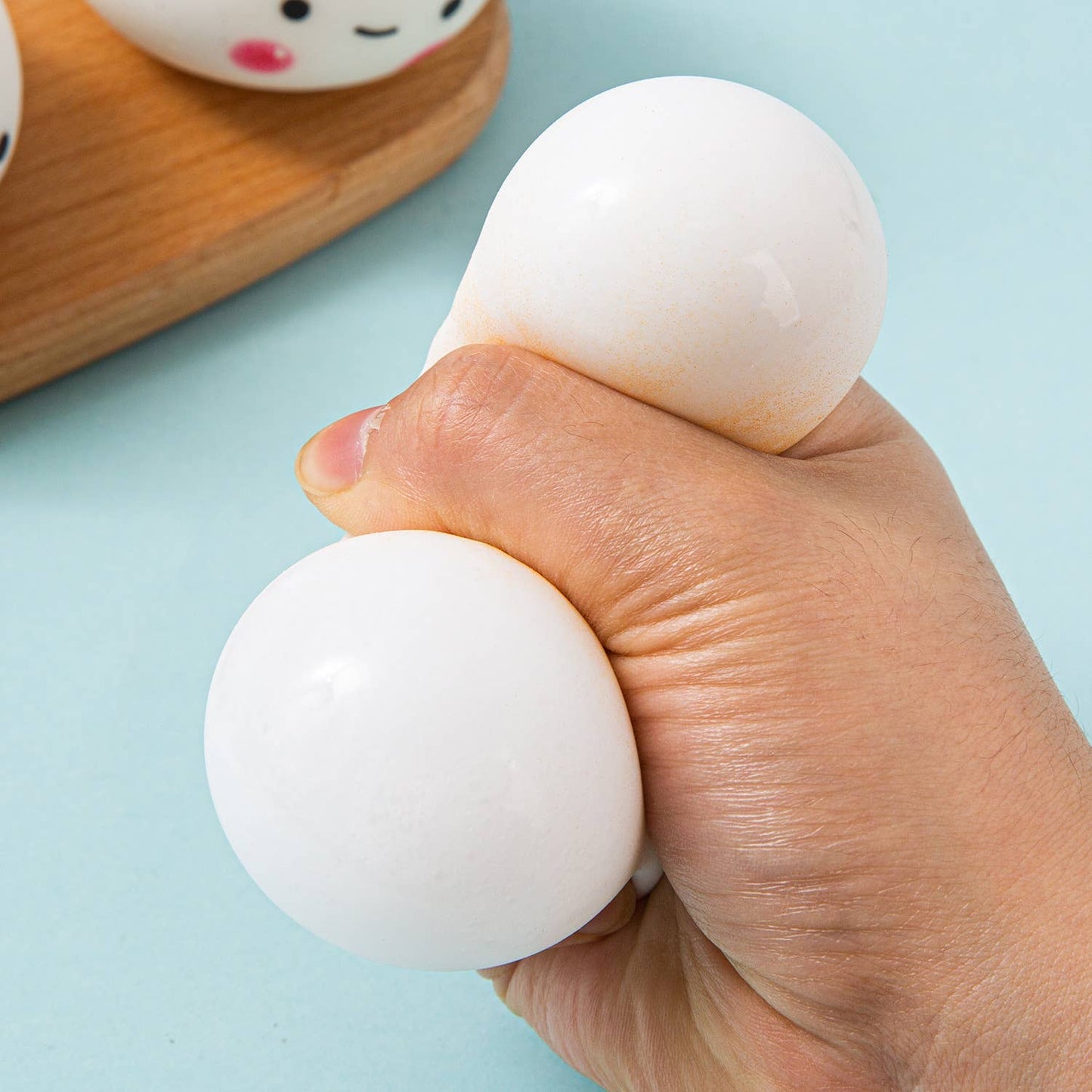 Cute smile mini DUMPLINGS Squishy Squeeze Toy Fidget Toy
