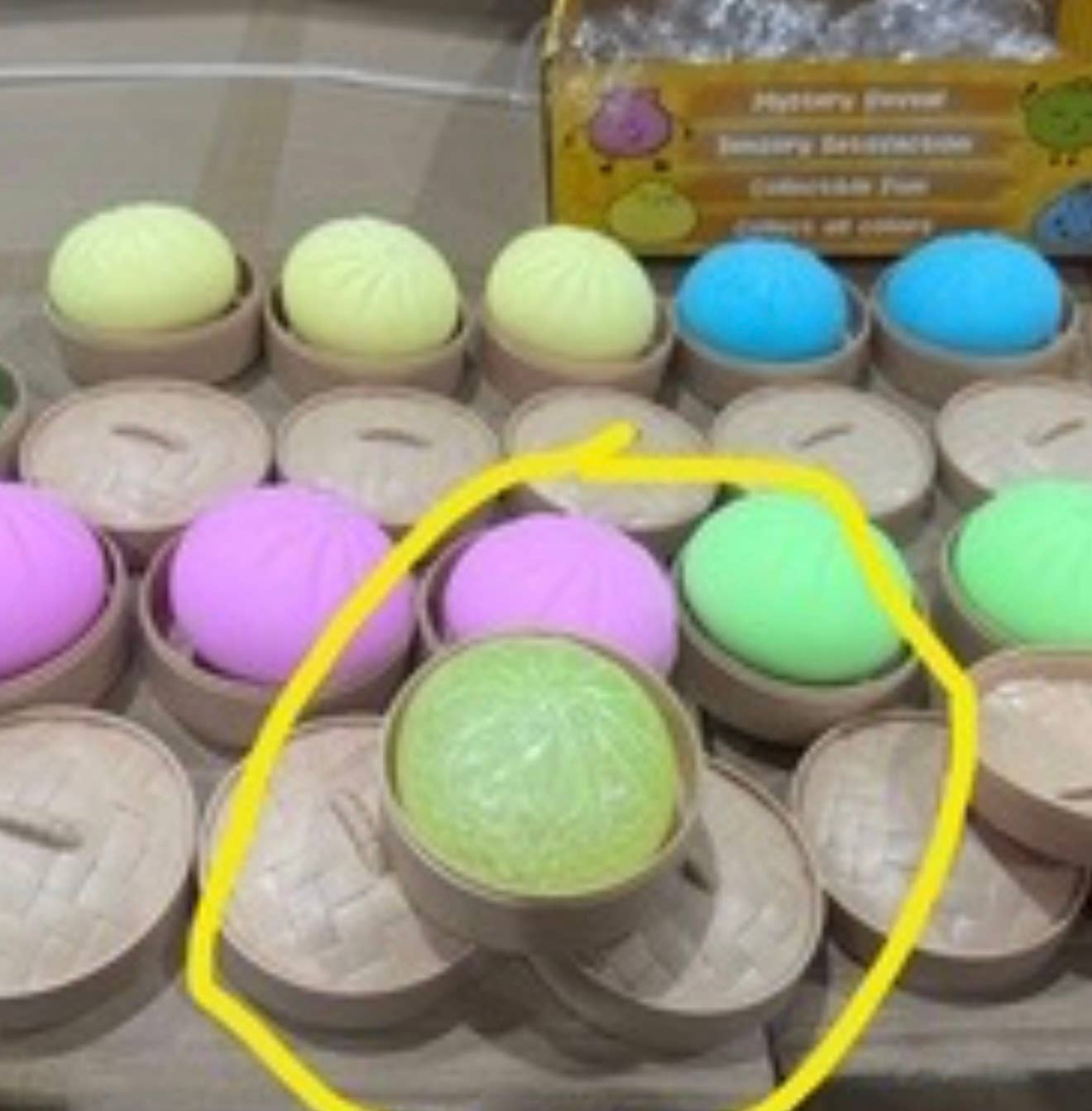     Viral Dumpling Squishy Mystery Box – Plain 