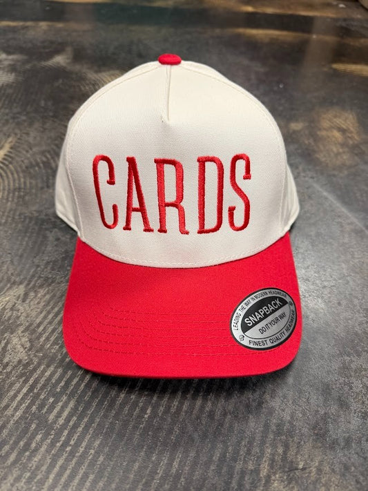 Tall CARDS Embroidered Hat|9302