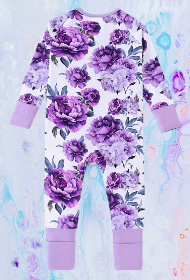 Purple Peony Bamboo Sleeper|8850