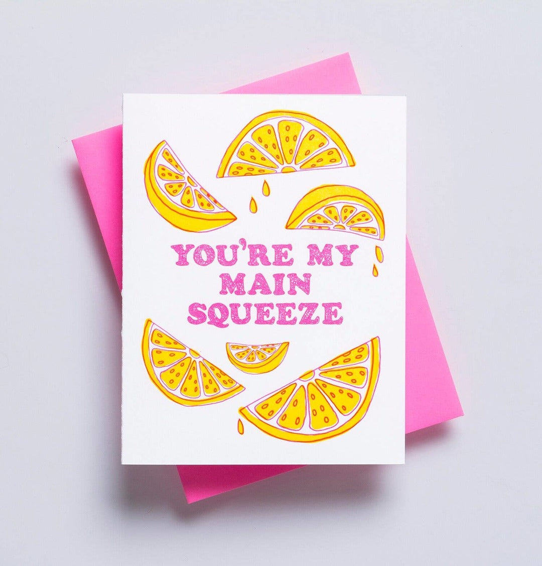 Main Squeeze - Happy Anniversary Card - Funny Greeting Card