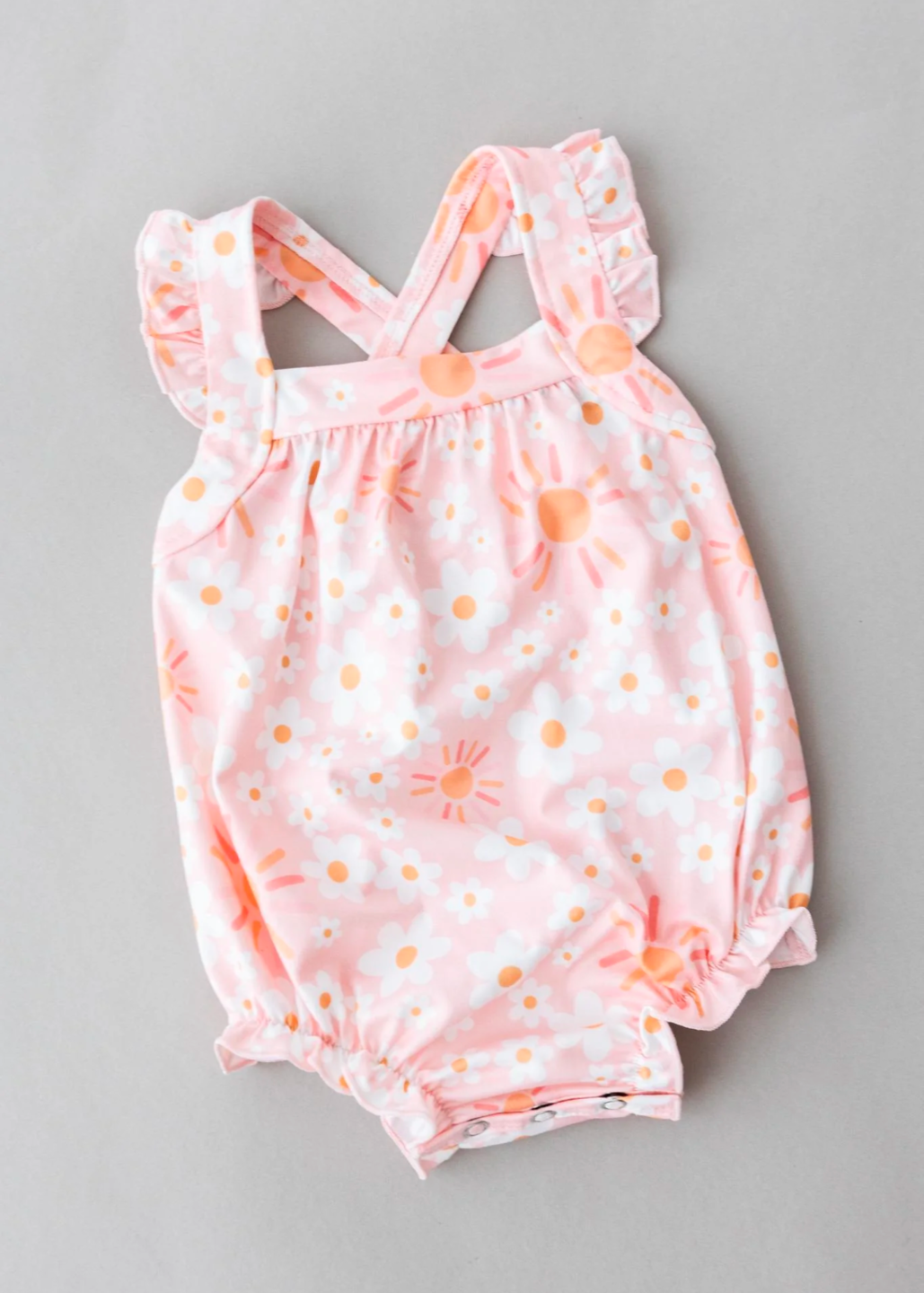 Sweet & Sunny Ruffle Romper - Mila & Rose