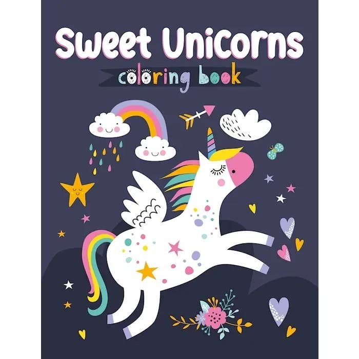 Coloring Book - Sweet Unicorns