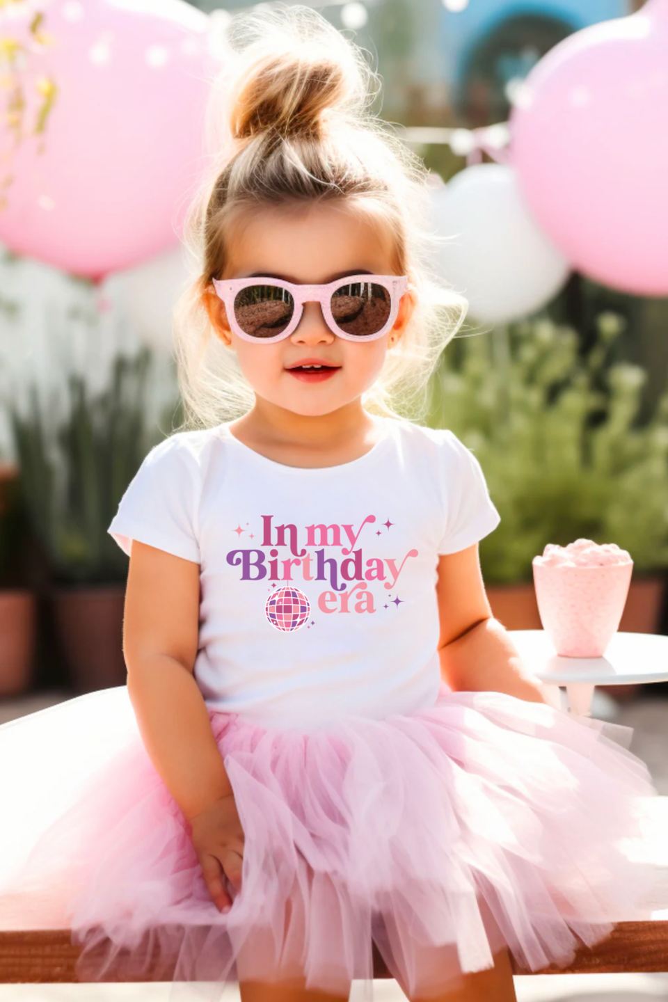 "In My Birthday Era" Kids Graphic Tee