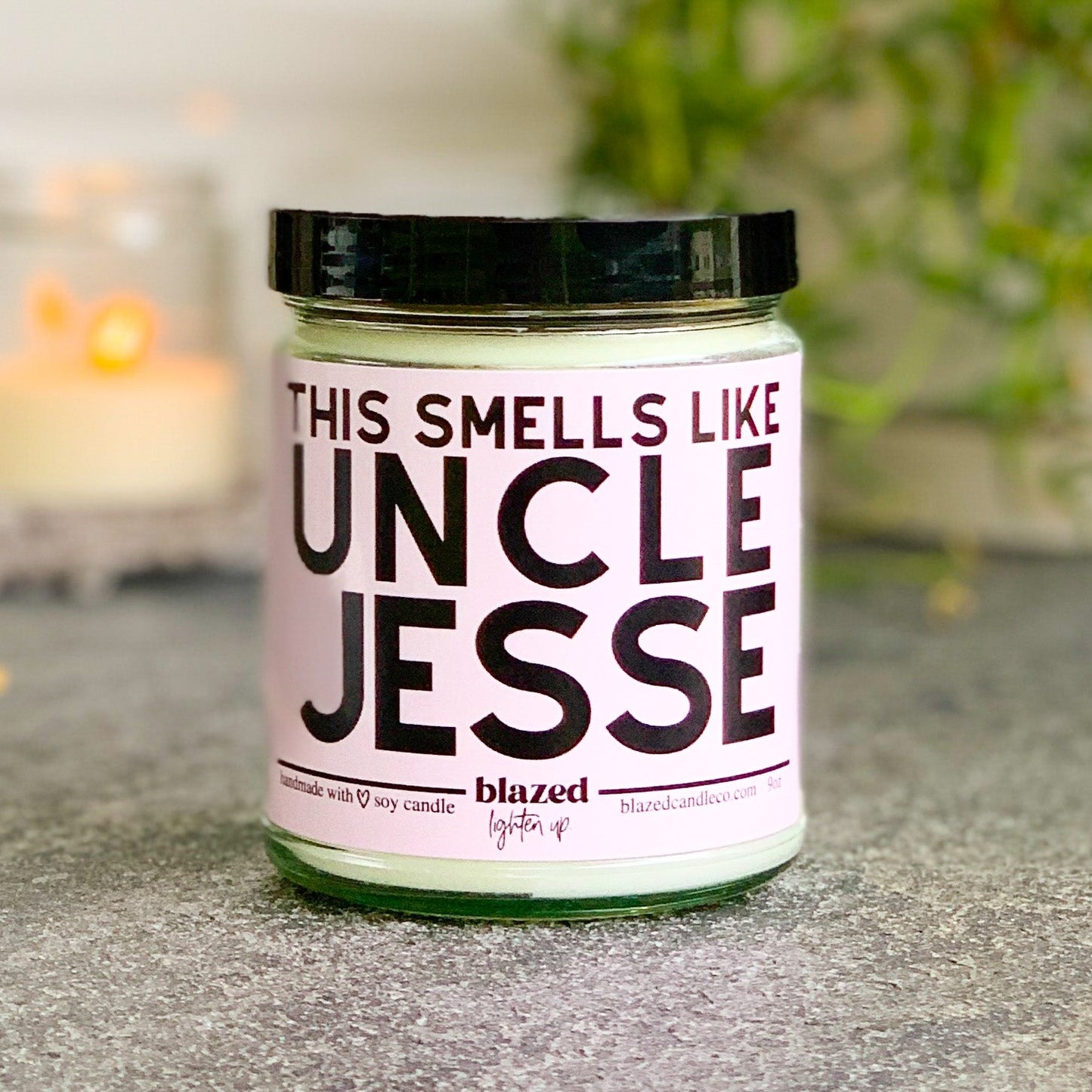 This Smells Like Uncle Jesse Candle
