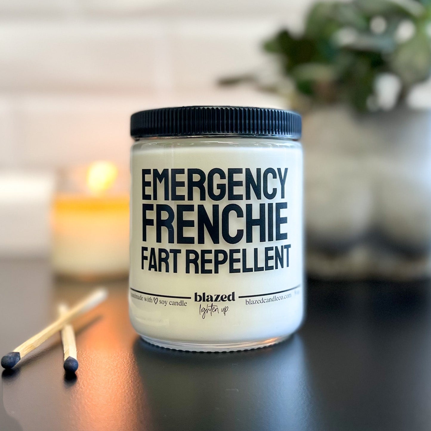 Emergency Frenchie Fart Repellent Candle