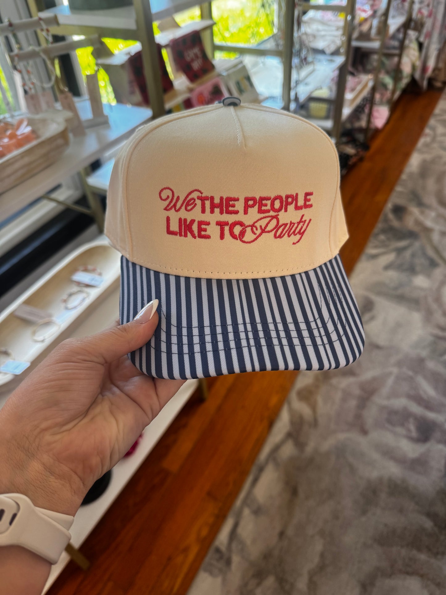 We the People Like to Party Hat