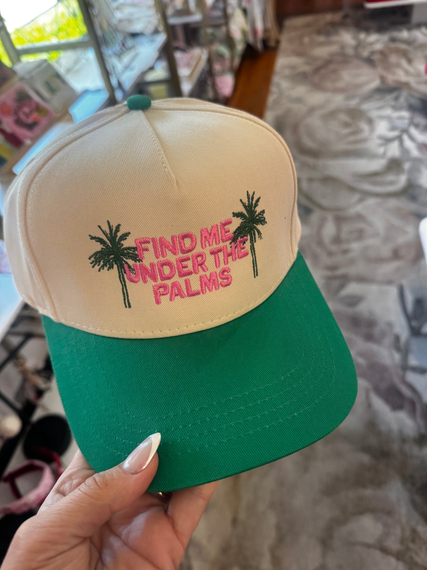 Find me under the Palms Hat