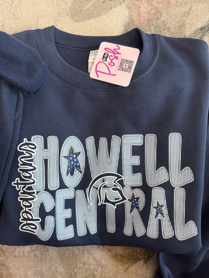 Howell Central Navy Graphic Sweatshirt