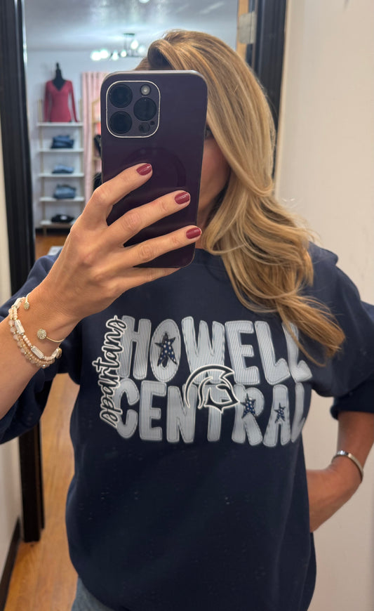 Howell Central Navy Graphic Sweatshirt