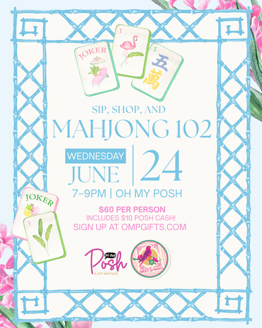 Mahjong 102-June 24th-7pm-9pm