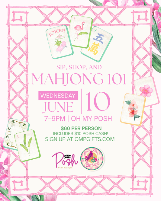 MAHJONG 101 -JUNE 10th -7pm-9pm