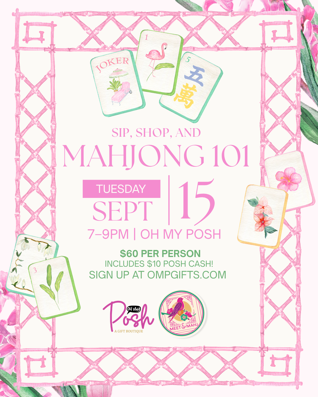 Majong Ticket 9.15.26