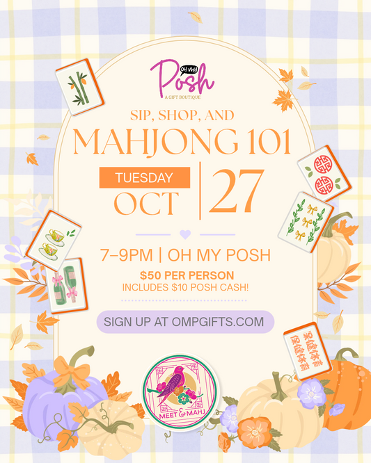 Mahjong 101 - October 27th