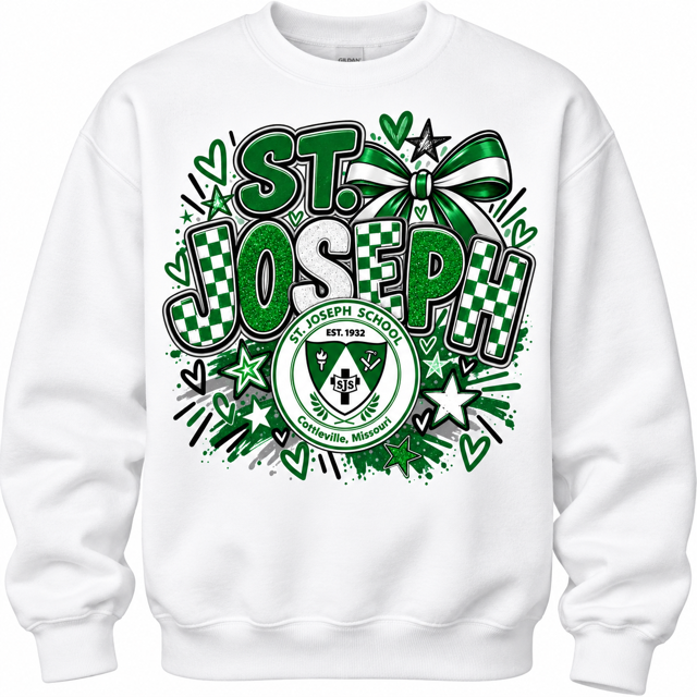 St. Joseph School Spirit Crewneck Sweatshirt