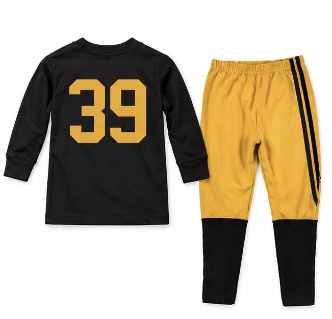 W&W MIZZOU TIGERS KIDS FOOTBALL PJ SET|9513