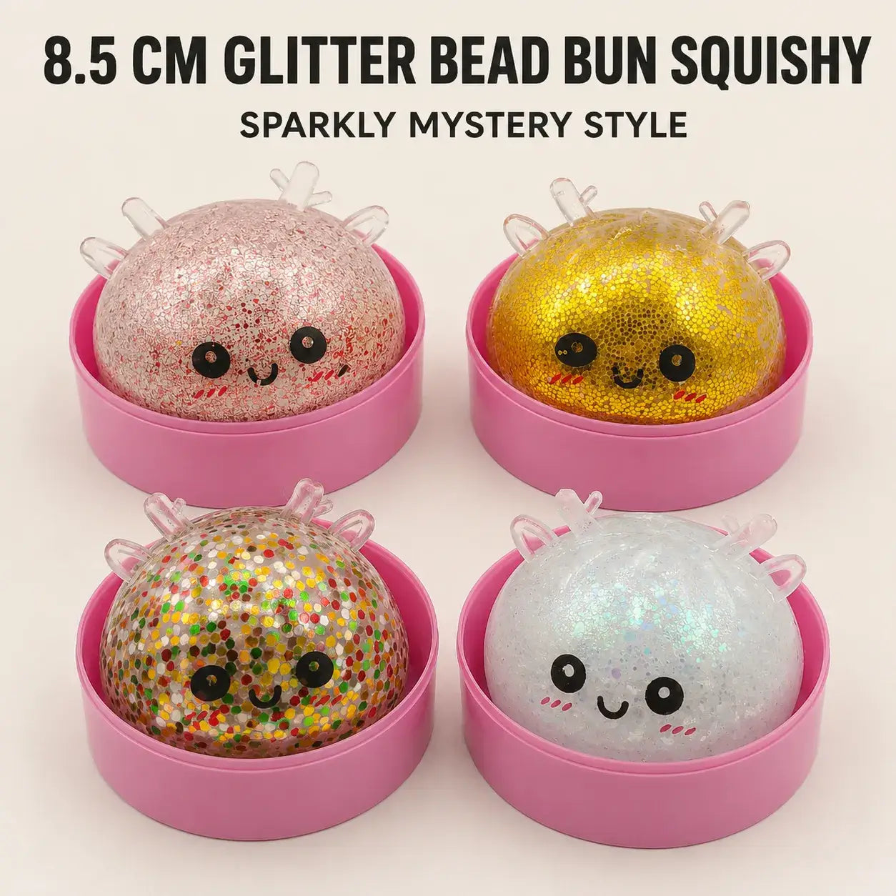 Bead-Filled Christmas Reindeer Squishy