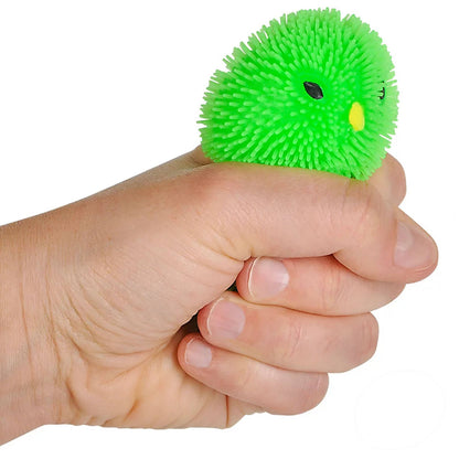 Squeeze Chicken Puffer Toy - Back to School - in bulk