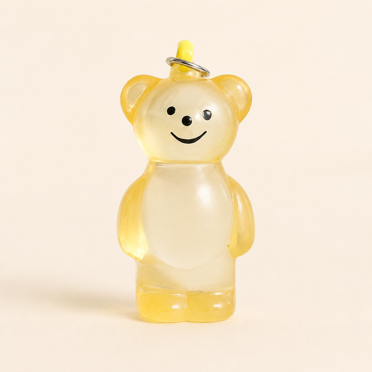 Maltose Bear Squishy Stress Keychain Charm
