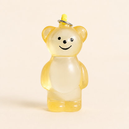 Maltose Bear Squishy Stress Keychain Charm
