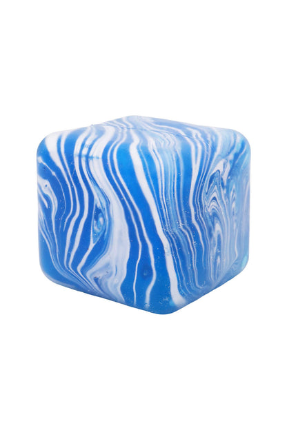 Marbled Cube Putty Filled Squishy - 12 Pcs