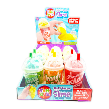 Fun Doh Slush and Popcorn Slime Assortment ASMR Top Seller
