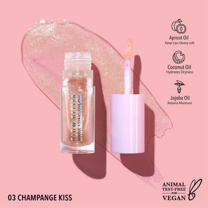 Glow Getter Hydrating Lip Oil (003 Champagne Kiss)|3488