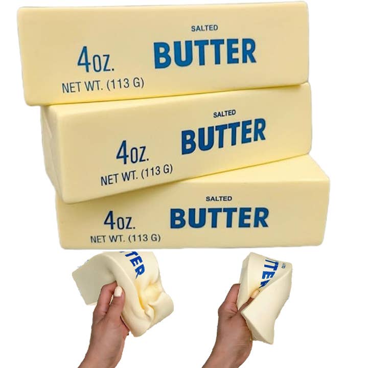 Soft Butter Stick Squishy Realistic Slow Rising Toy