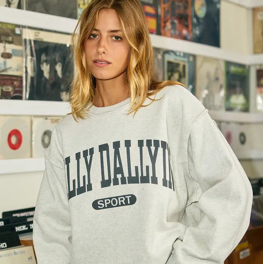 Dilly Dally Reversible Sweatshirt