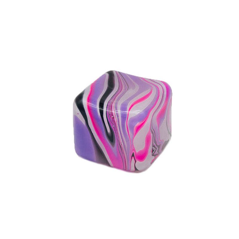 Flow Pattern Ice Cube Malt Sugar Stress Relief Toy Cube