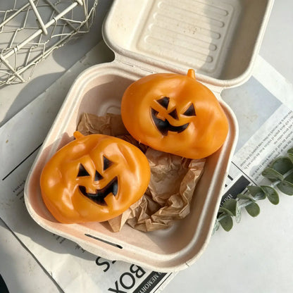 Moldable Halloween Pumpkin Stress Relief Squeeze Toy