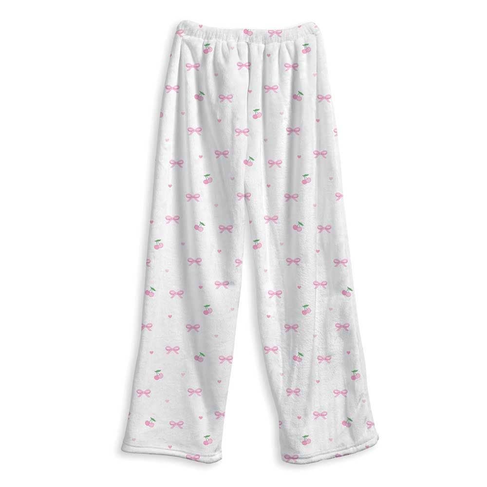 Bow & Tell Fuzzy Lounge Pants