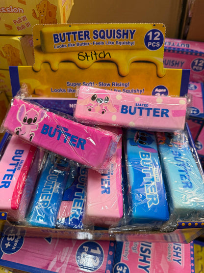 Squishy dumpling PINK BUTTER  cartoon