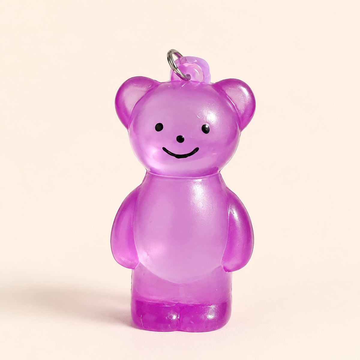 Maltose Bear Squishy Stress Keychain Charm