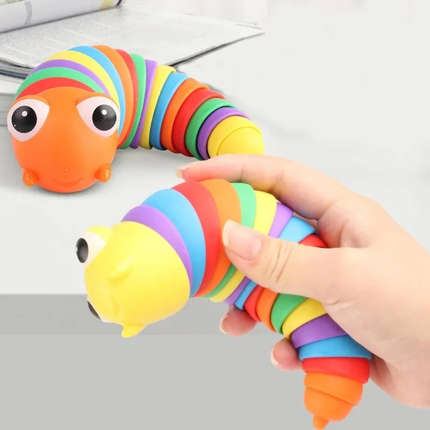 Caterpillar Stress Relief Toy - Back to School - in bulk
