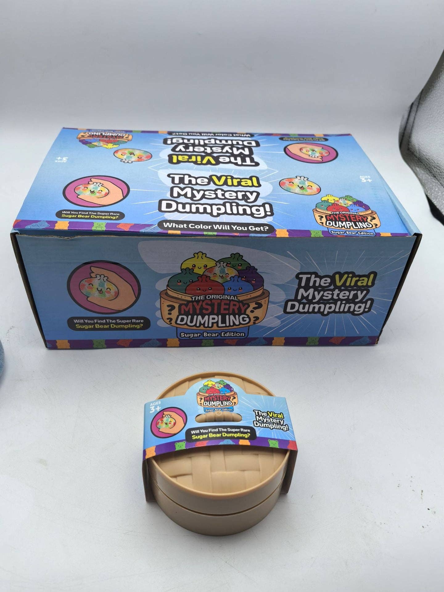 Colorful Dumpling Shape Squishy Slow Rising Gift Box Toy