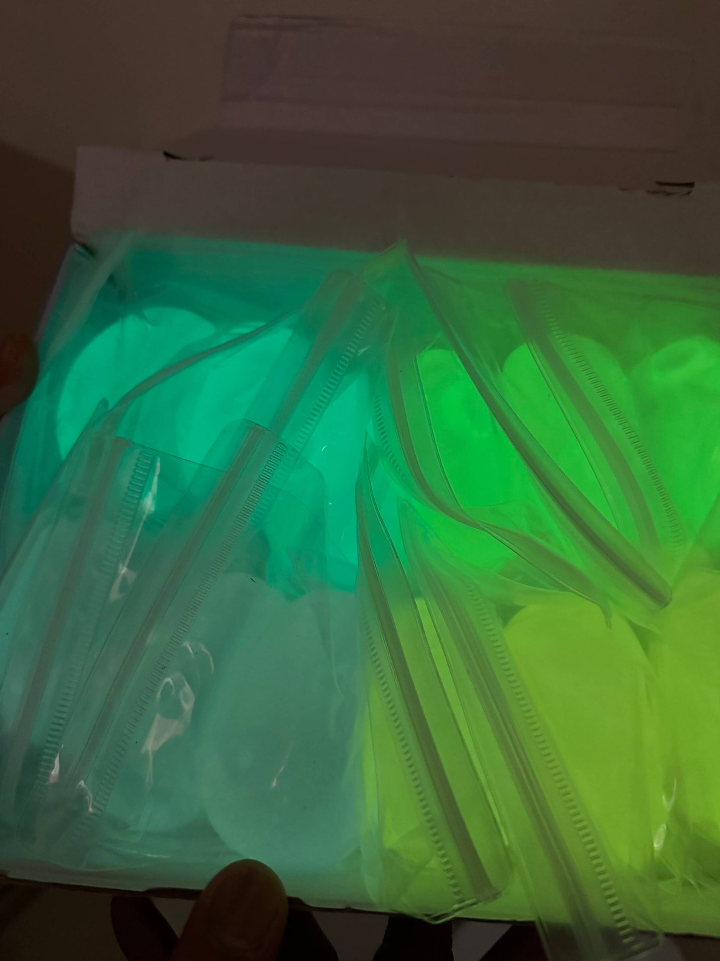 Coconut oil squishy glow in the dark