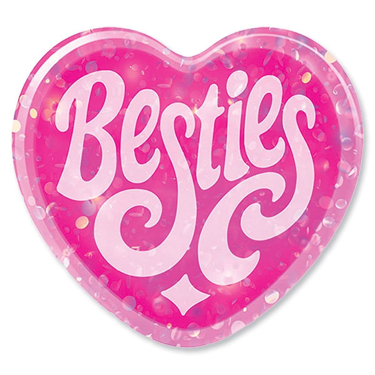 Glitter Heart Squishy Soft Stress Relief Toy Slow Rising